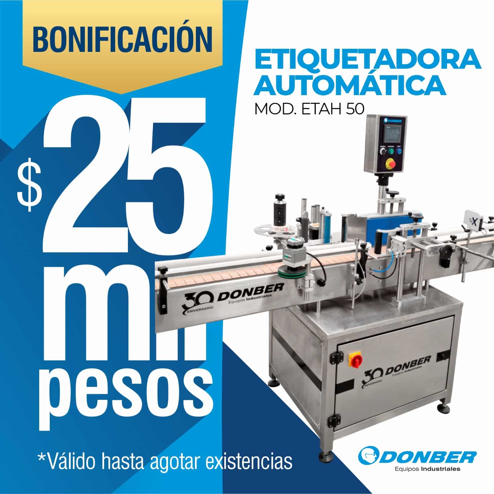 Etiquetadora automática ETAH 50