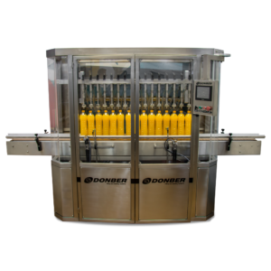 Llenadora para líquidos de 16 boquillas - Modelo Titan- Marca Donber