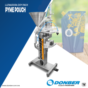 Envasadora para bolsa Pouch, Modelo Pyme Pouch, Marca Donber