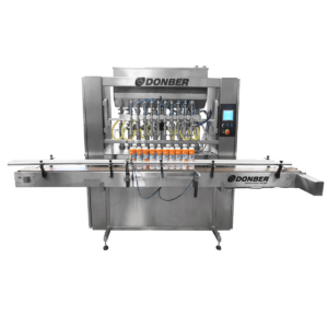 Envasadora para viscosos de 10 boquillas, modelo Zeus, marca Donber