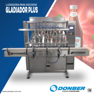 llenadora para viscosos gladiador plus