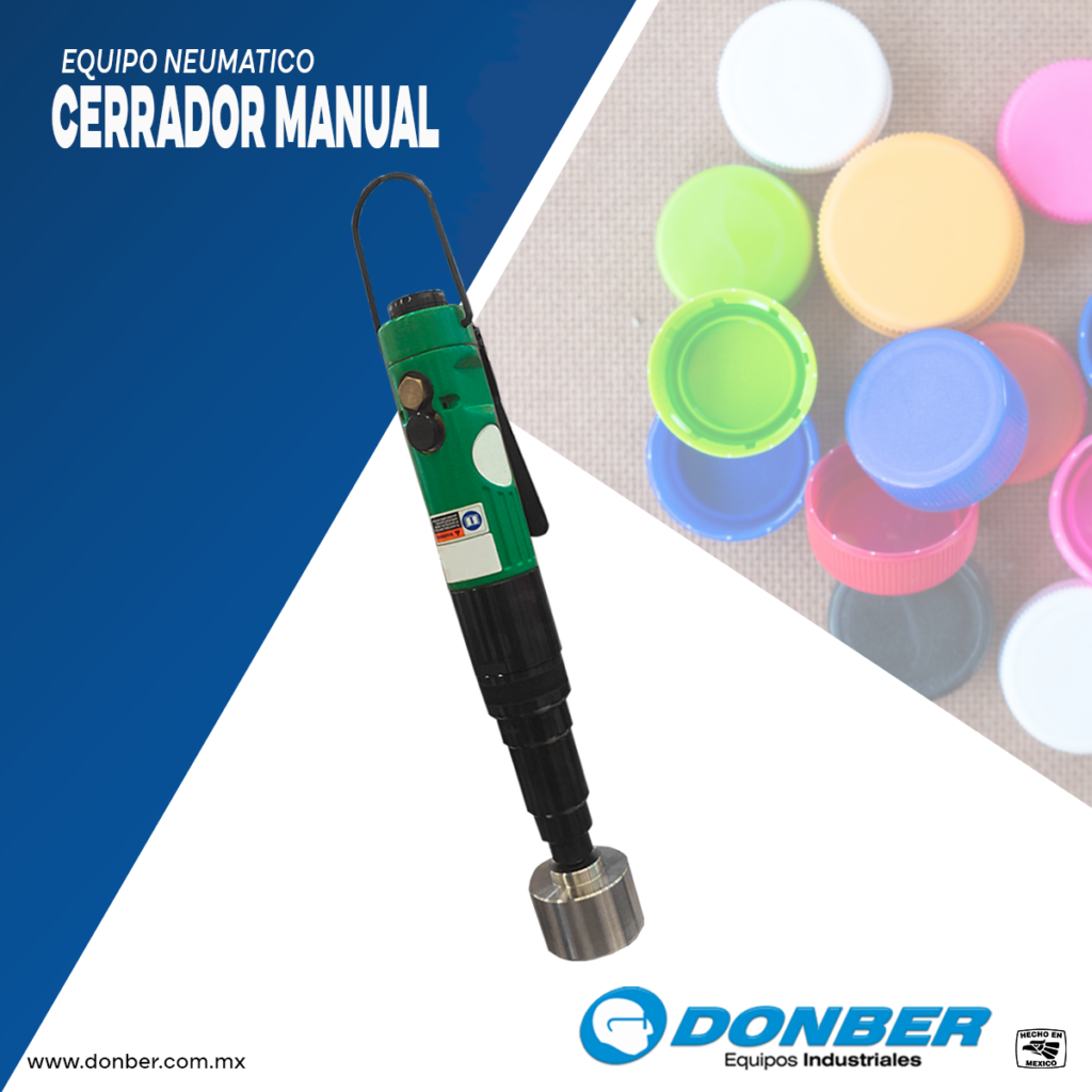 Cerrador manual marca Donber equipos industriales