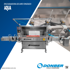 ENJUAGADORA MODELO AQUA MARCA DONBER EQUIPOS INDUSTRIALES