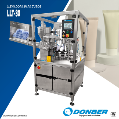 Llenadora Para Tubos Depresibles Modelo LLT30 Marca Donber Equipos Industriales