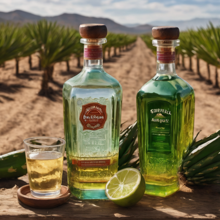 Linea de envasado y etiquetado de tequila - Donber