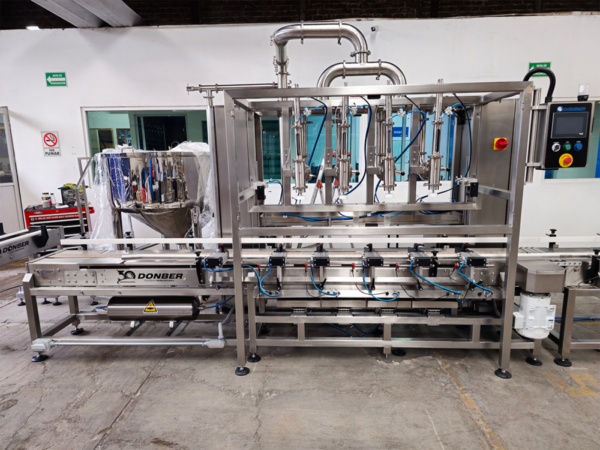 Llenadora automática para envasado de cubetas BGT 400